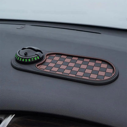 Multifunction Car Anti-Slip Mat Dashboard Cell Phone Holder Silicone Dashboard Car Pad Mat for Phones Keys Gadgets